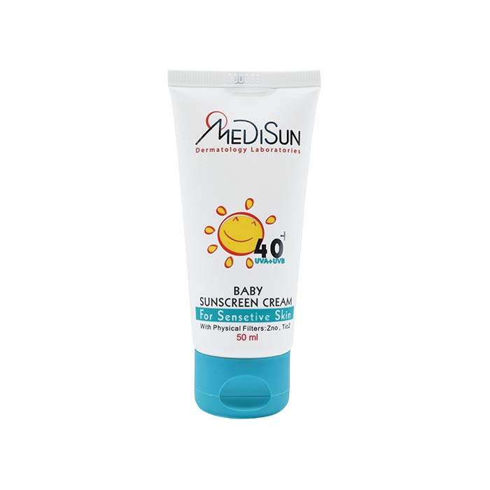 ضد آفتاب کودک مدیسان +SPF40 مناسب پوست حساس 