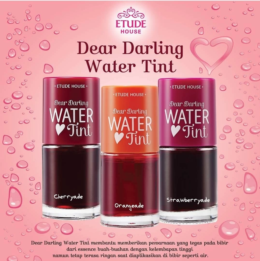 تینت لب مایع مدل Water Tint اتود